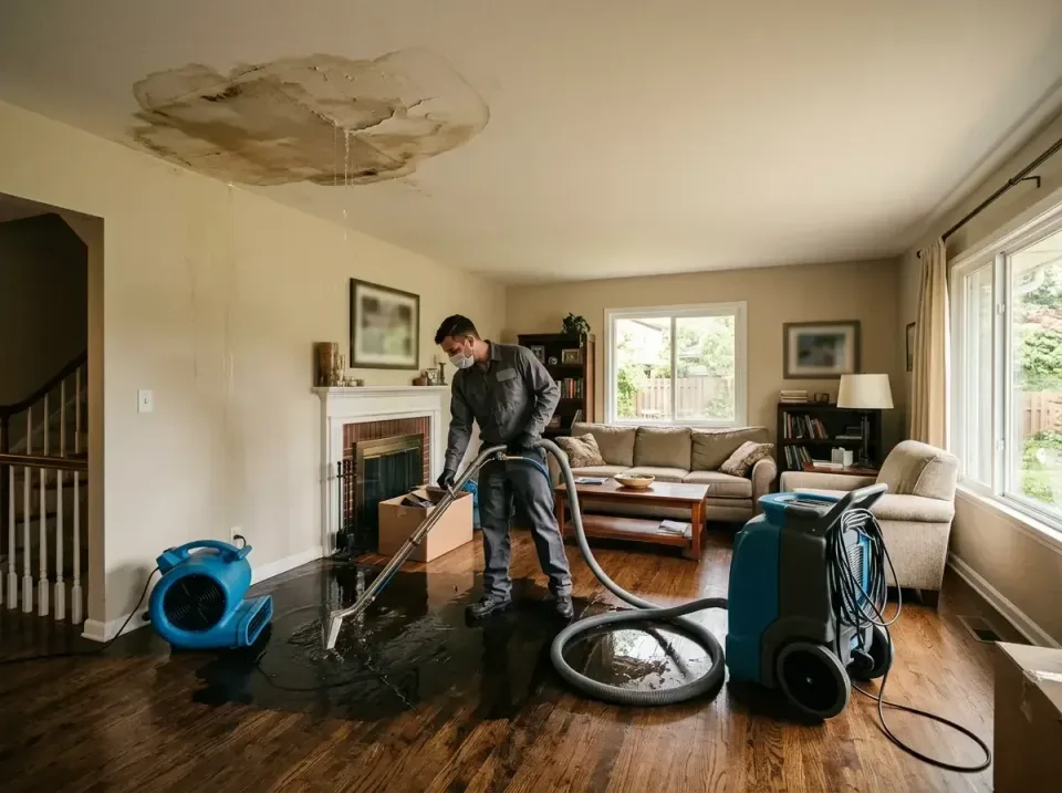 attic-pipe-burst-ceiling-drip-008 — frequently asked questions, Water Damage Restoration & Carpet Care in Dyersburg, TN